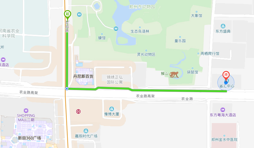 到天荣律所路线示意图